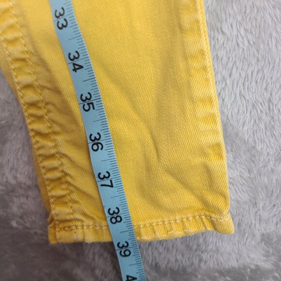 Women's Silver SUKI Skinny Jeans 26x31 Mustard Yellow - Picture 4 of 9